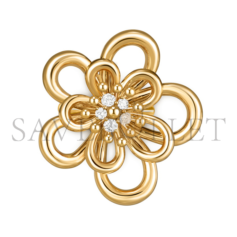 V*n Cl**f arpels flowerlace ring vcarpme300